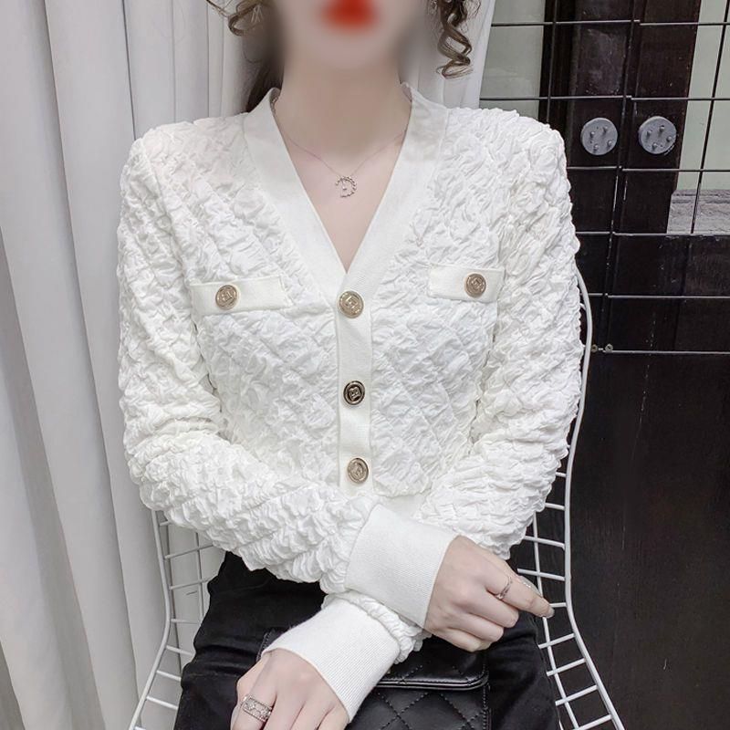 Cardigan avec boutons dorés