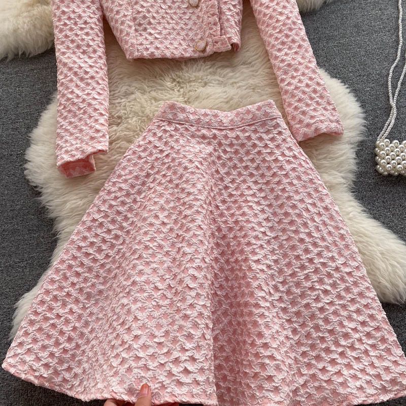 Princess Style Ensemble Set (Top & Mini Skirt)