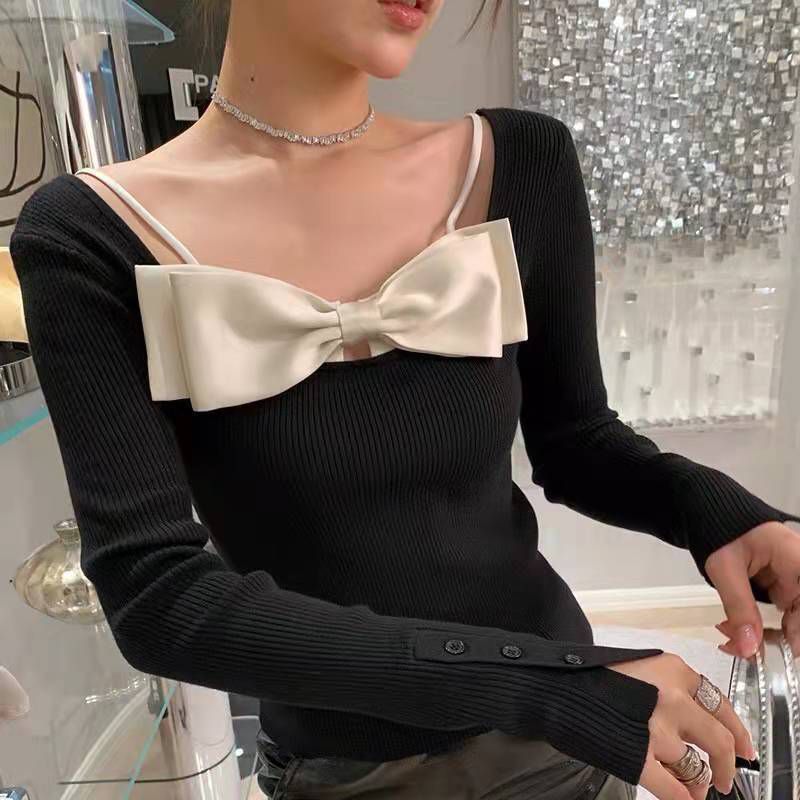 Bow Sweater Top