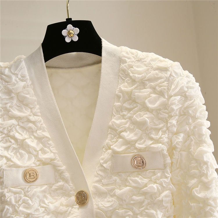 Cardigan With Gold Buttons