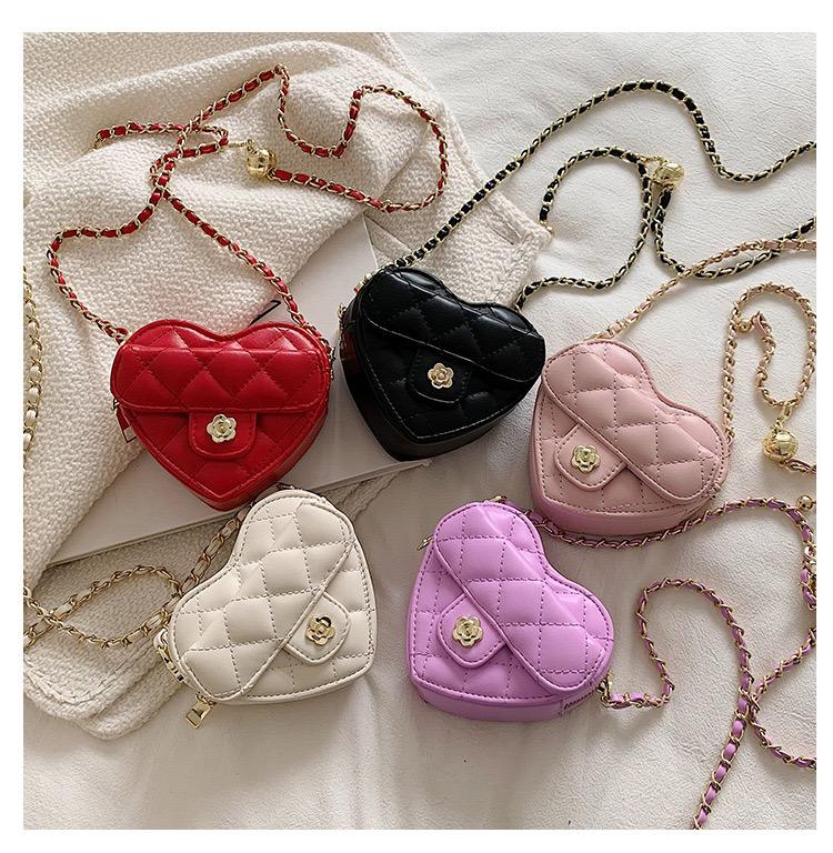 Cute Heart Shaped Mini shoulder Bag