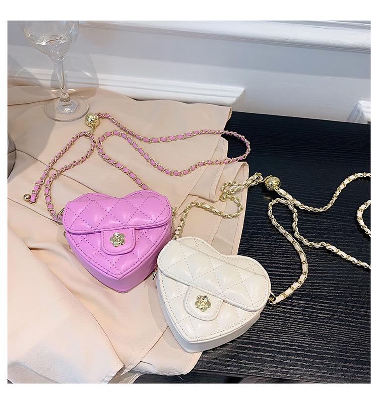 Cute Heart Shaped Mini shoulder Bag