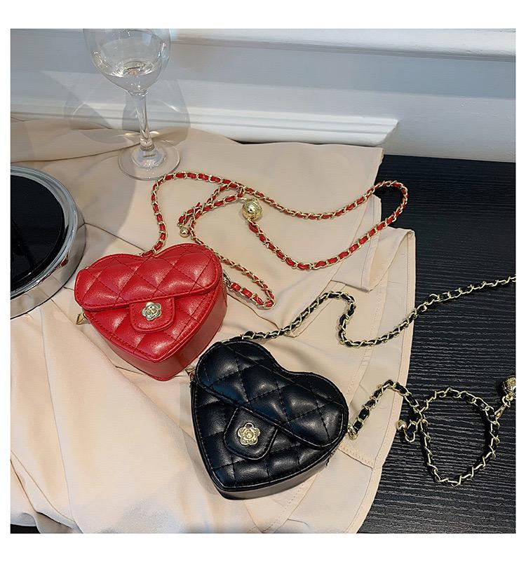 Cute Heart Shaped Mini shoulder Bag