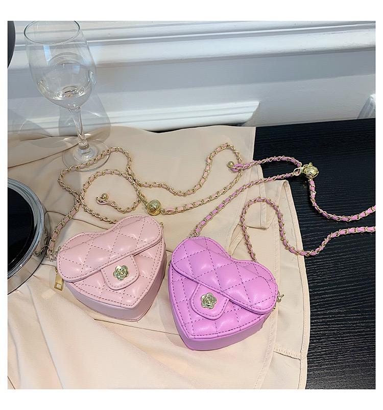 Cute Heart Shaped Mini shoulder Bag